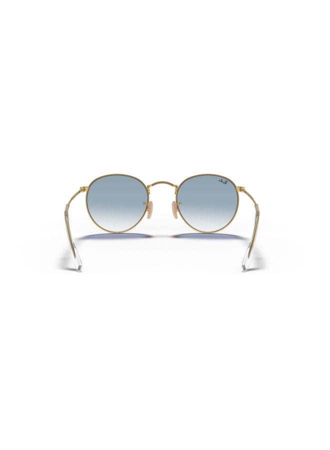 راي بان Men Full Rimmed Round Sunglasses 0RB3447N - Image 5