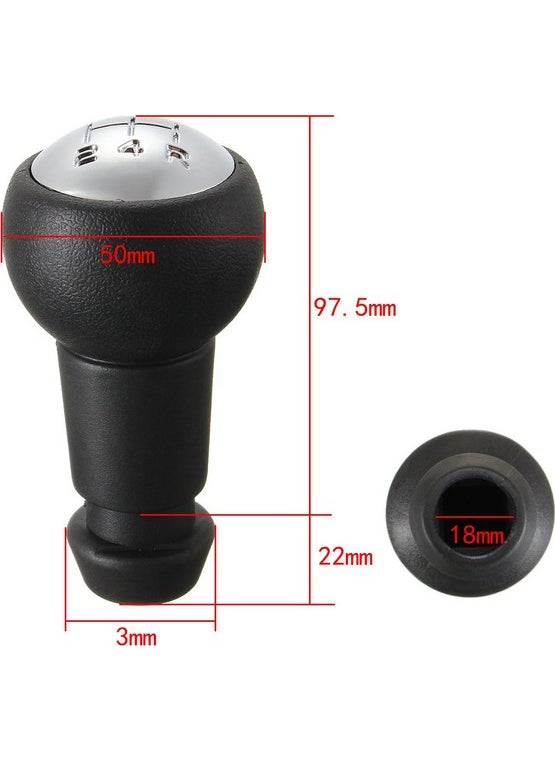 Yedek Parça Evi - Spare Parts House Peugeot Gear Shift Knob 301- 307 - 308 - 407 - Partner - 3008 - 5008 - Image 1