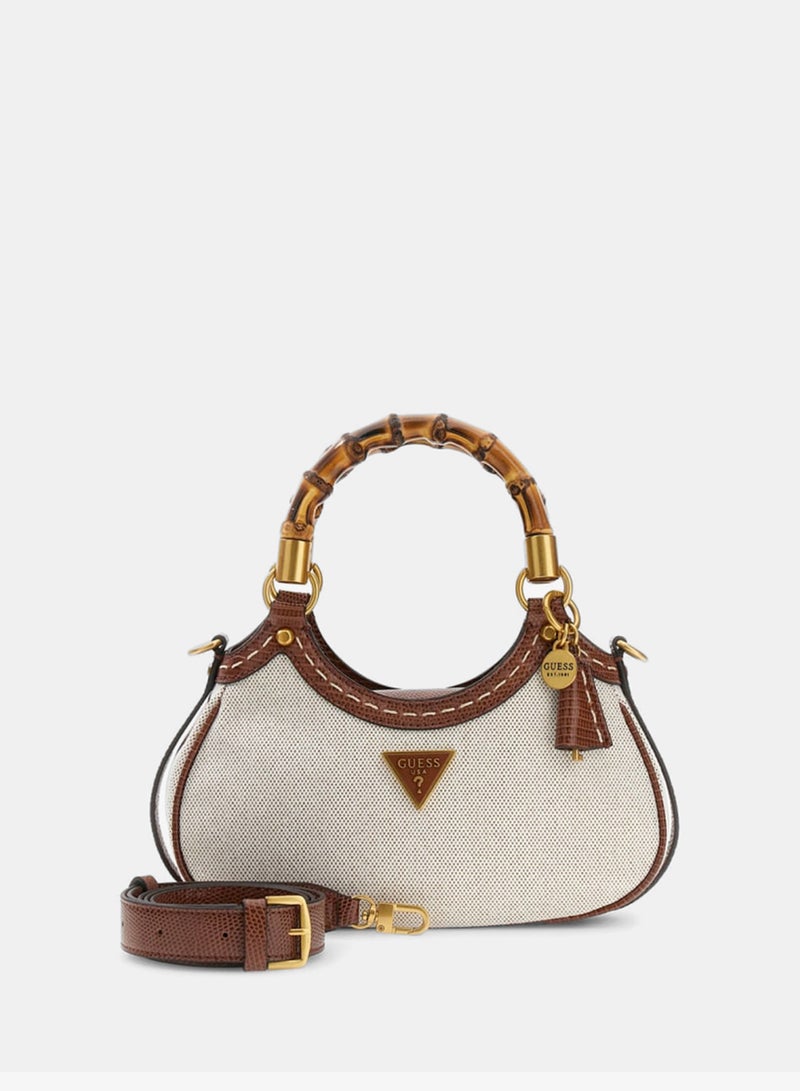 GUESS Zabry Mini Satchel Bag - Image 1