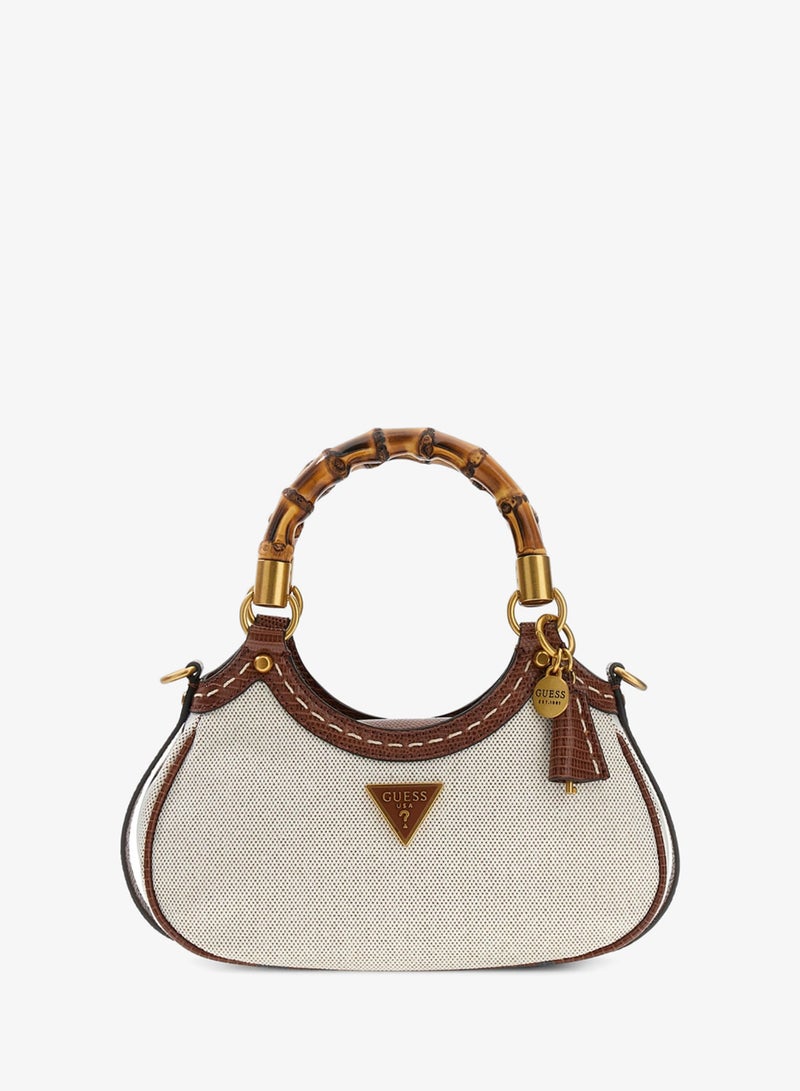 GUESS Zabry Mini Satchel Bag - Image 3