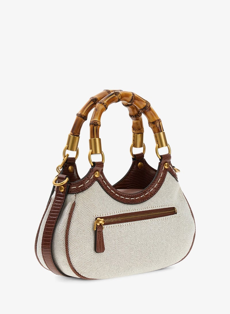 GUESS Zabry Mini Satchel Bag - Image 4