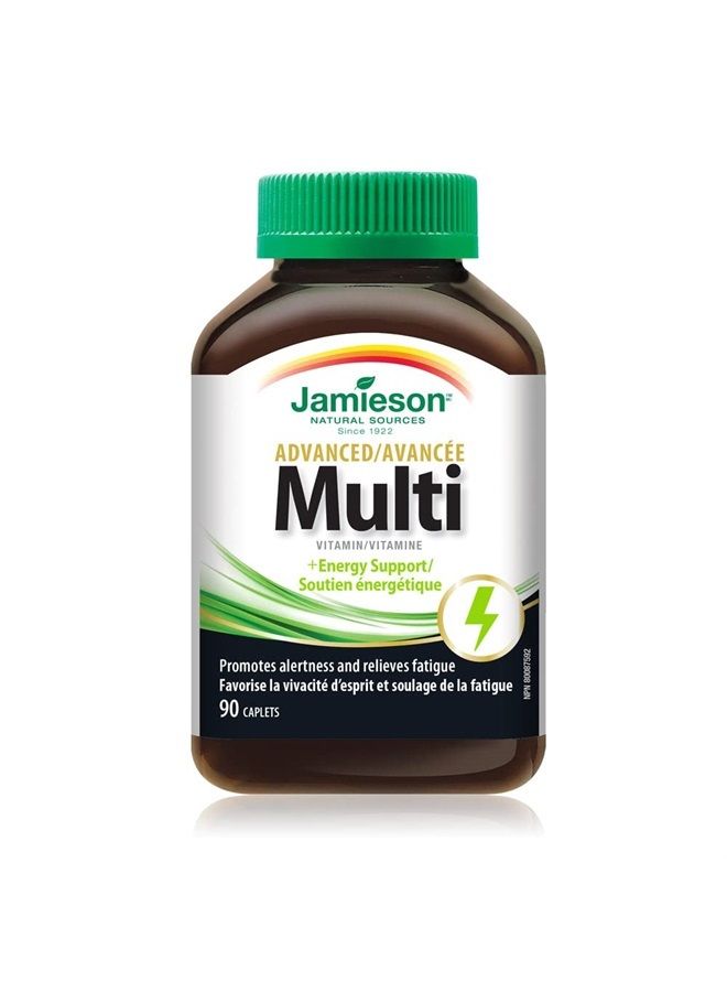 Jamieson Advanced Multi + Energy Support, 90 caplets - Image 3