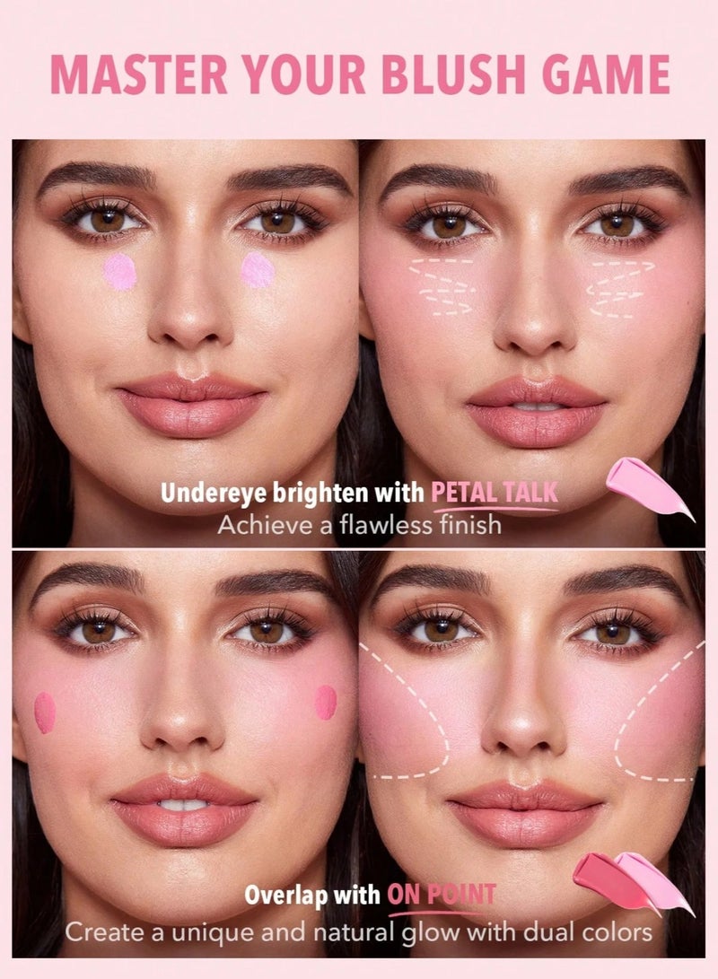 SHEGLAM Color Bloom Liquid Blush Petal Talk 5.2ml - Image 3