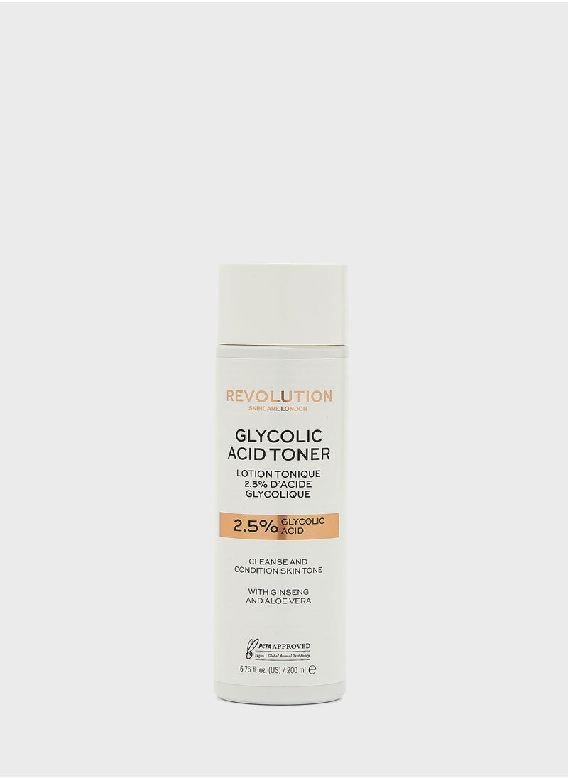 REVOLUTION 2.5% Glycolic Acid Toner  - Image 1
