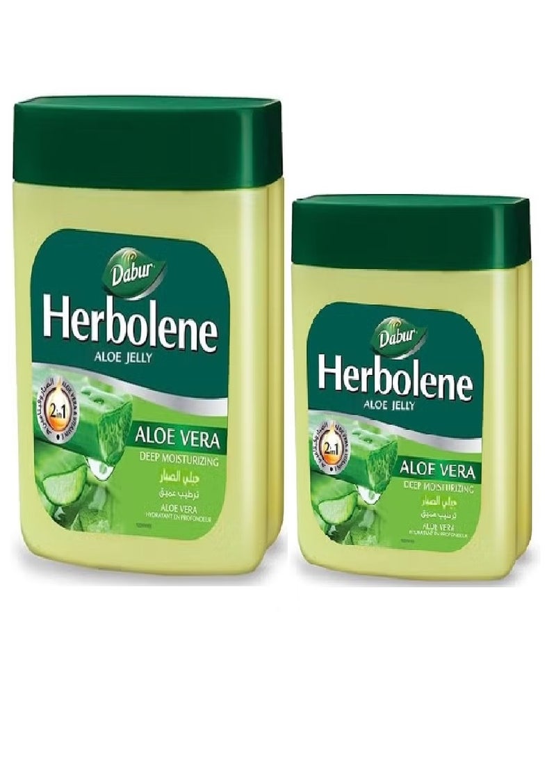 دابر طقم فازلين هيربولين مكون من عبوتين بحجم 425 مل + 115 مل - Image 1