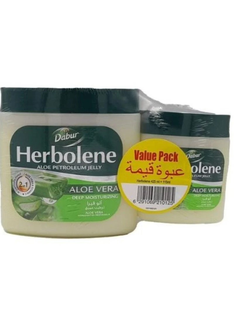 دابر طقم فازلين هيربولين مكون من عبوتين بحجم 425 مل + 115 مل - Image 3