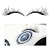 KVAEY 2 PCS Car Headlight Eyelash Stickers Cute Fake Eyelashes Decal for Bumper Auto Body Window Waterproof Reflective PET Charming Eyelash Sticker Funny Decor for Car SUV Truck Black - Image 2