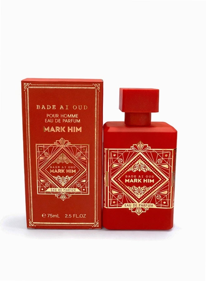 MARK HIM BADE AI OUD POUR HOMMEEAU DE PARFUM 75ML - Image 1