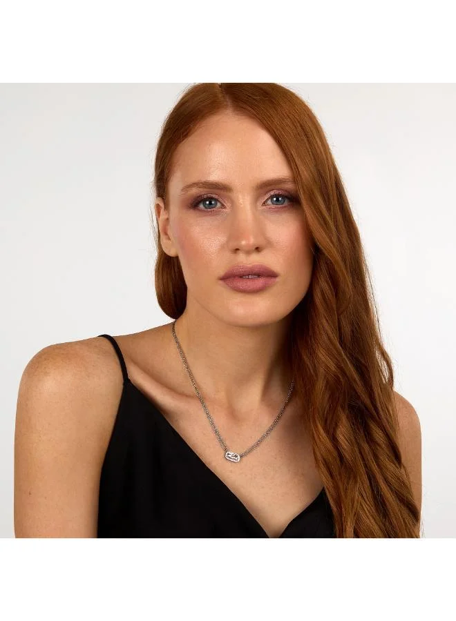 Karl Lagerfeld  Klayc13 Crystals Necklace  | Best Price UAE