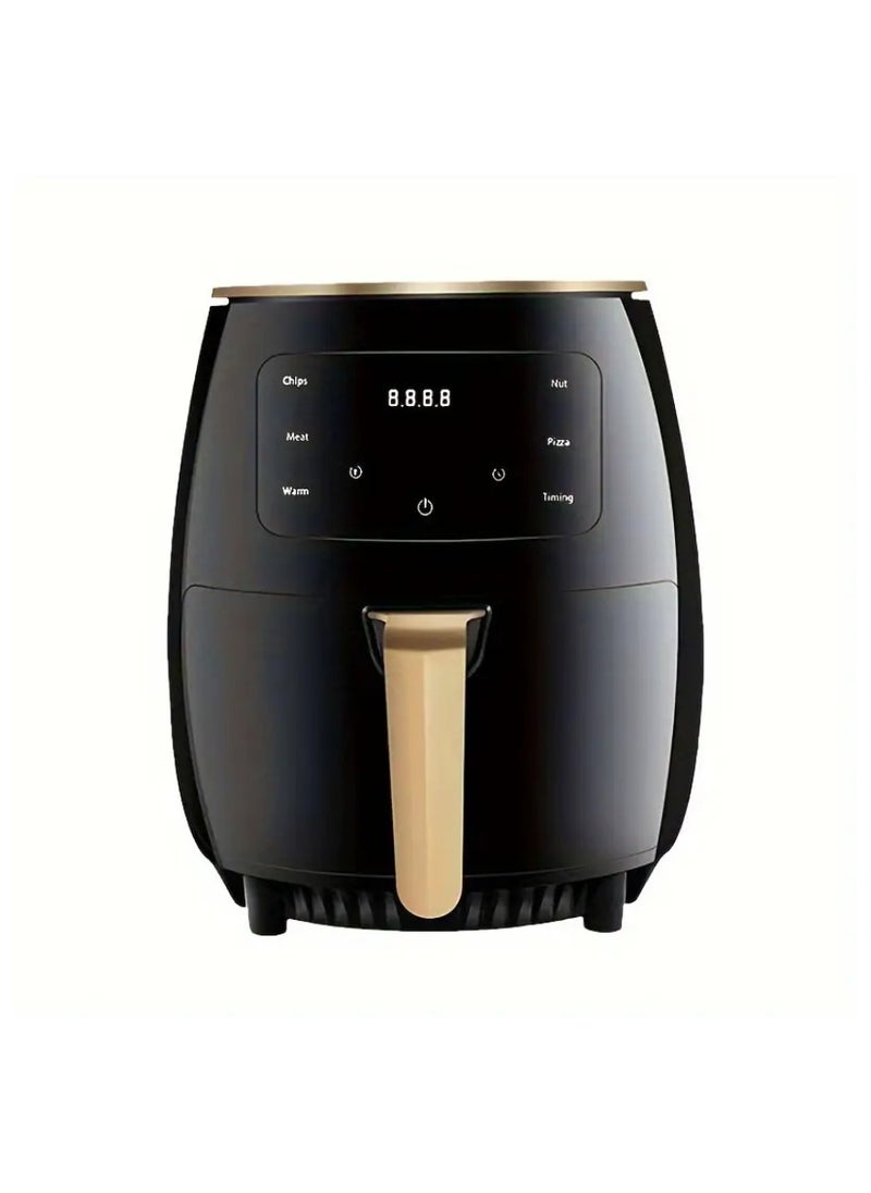SILVER CREST - Air Fryer 6L With Non-Stick Basket 2400W High Power Digital Airfryer For Frying Grilling Roasting And Baking 6 Pre-Set Functions Air Fryer Oven For Kitchen BPA Free Digital Display Touch Screen S-18 - Image 1
