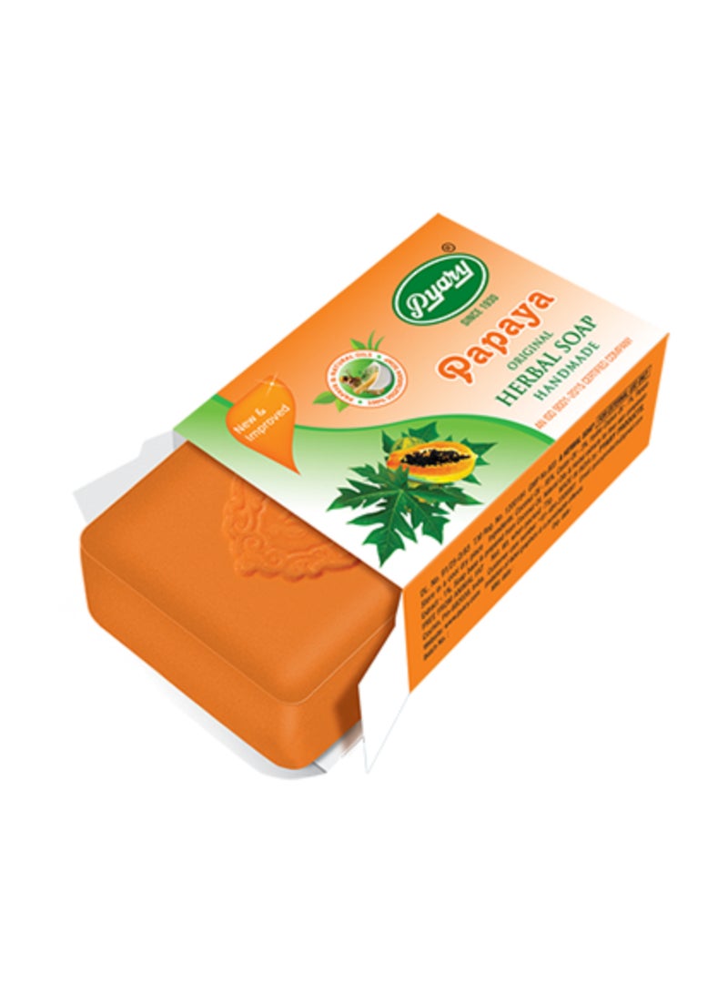 Papaya Original Herbal Soap Handmade