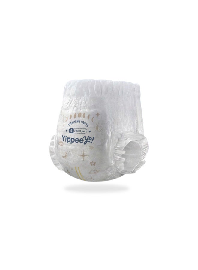 Yippeeyo TempAir Baby Pants | Size 5 for 12–17 kg | 4 packs x 7 pants (28 ct Total) | Ultra-Soft & Breathable | 12-Hour Dryness | Individually Wrapped - Image 2