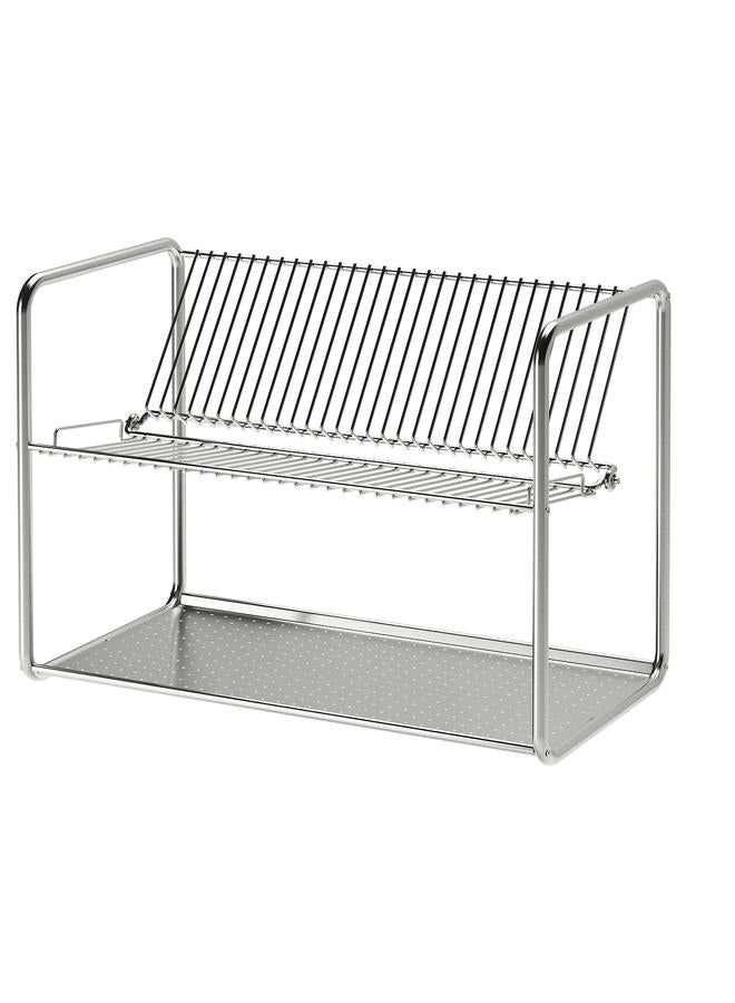 erorex Dish Drainer, Stainless Steel, 50X27X36 Cm - Image 1
