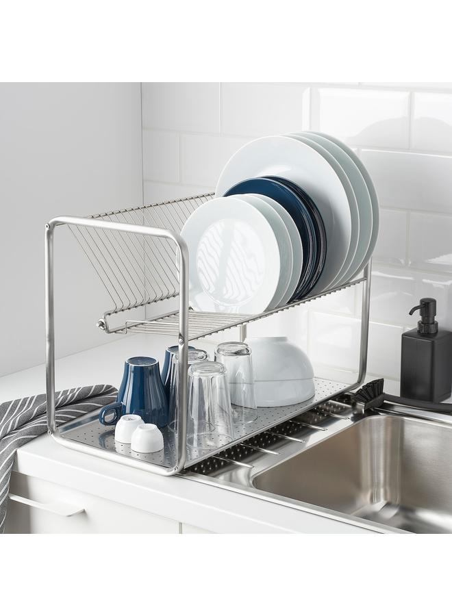 erorex Dish Drainer, Stainless Steel, 50X27X36 Cm - Image 3