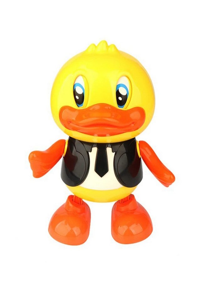 في جراسب لعبة بطة من VGRASSP للأطفال مع أضواء وامضة وأصوات موسيقية، تساعد على تنسيق حركة اليد والعين - رقص اليد والقدمين وتحريك العينين - حركة رقص حقيقية للأطفال - Image 1