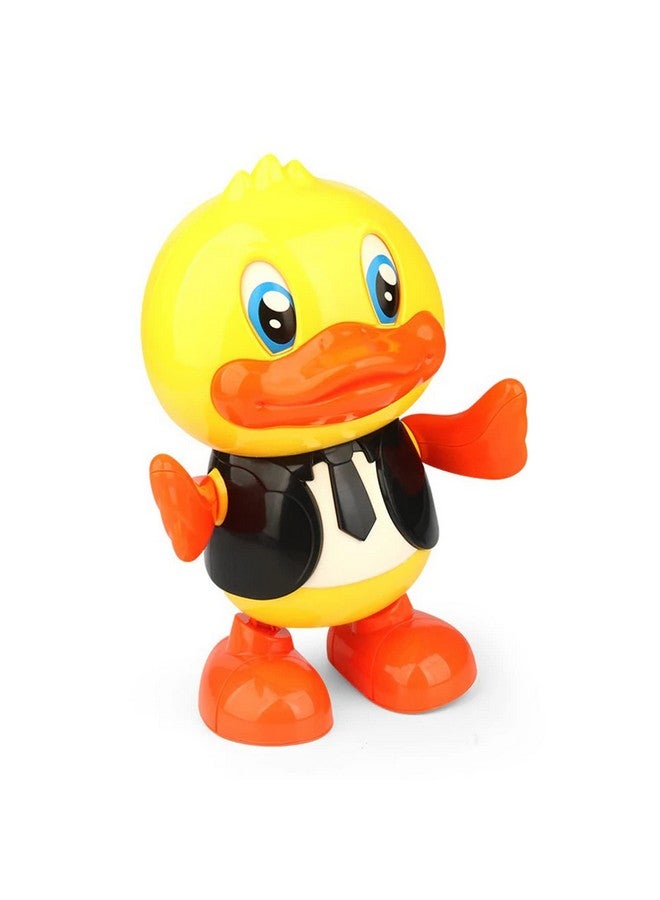 في جراسب لعبة بطة من VGRASSP للأطفال مع أضواء وامضة وأصوات موسيقية، تساعد على تنسيق حركة اليد والعين - رقص اليد والقدمين وتحريك العينين - حركة رقص حقيقية للأطفال - Image 2