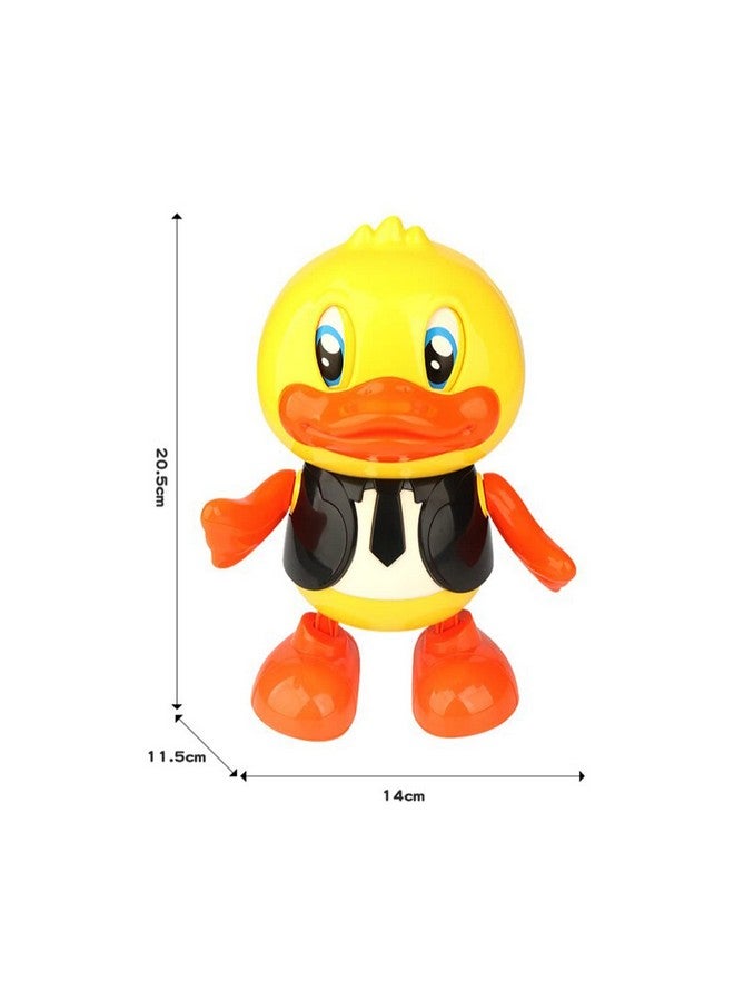 في جراسب لعبة بطة من VGRASSP للأطفال مع أضواء وامضة وأصوات موسيقية، تساعد على تنسيق حركة اليد والعين - رقص اليد والقدمين وتحريك العينين - حركة رقص حقيقية للأطفال - Image 3