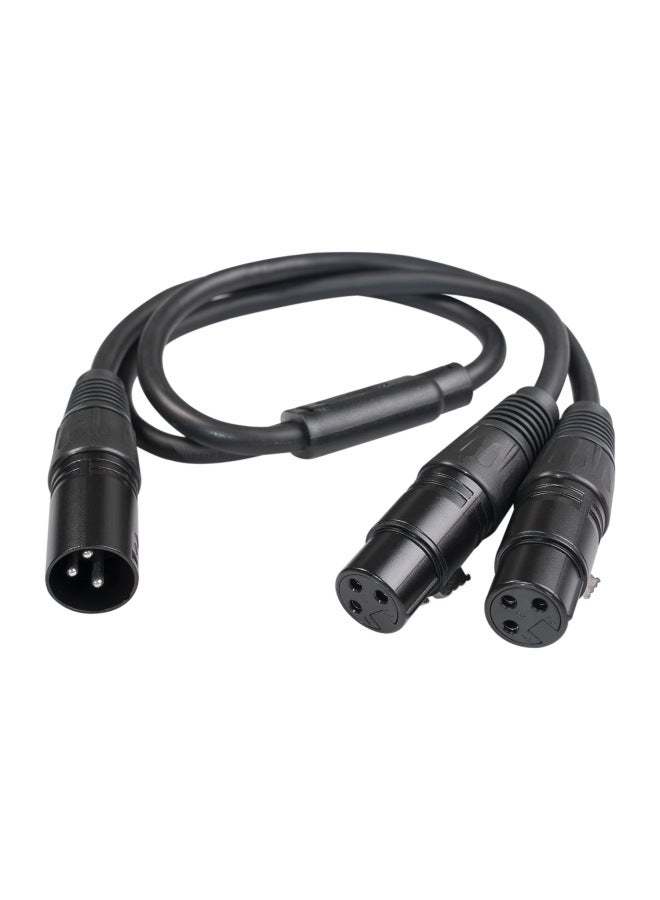 ريكسليس موصل جديد كامل النحاس، درع نحاسي مضفر بالأكسجين، XLR 3 دبوس، كانون 1 ثورة 2 محول حافلة 0.5 متر - Image 5