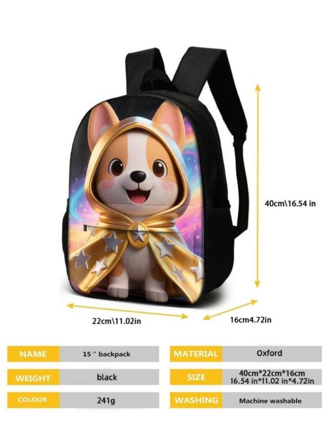 Bright Li Fire Unlock the new fashion of childish fun! Three-piece set of bags, cartoon elements for children and teenagers (students, children, friends' outings, mountain climbing, schooling, etc. can be used) - 29 - Image 5