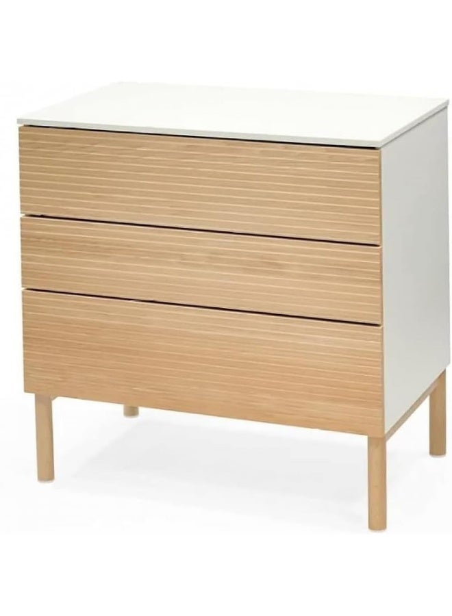 Stokke Sleepi Dresser in Natural with Three Push-to-Open Drawers