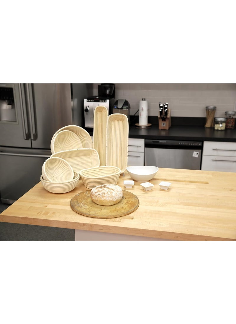 Frieling Frieling Brotform Bread Rising Banneton - 17-Inch by 4-Inch Baguette Proofing Basket and Serving Basket  - Image 3