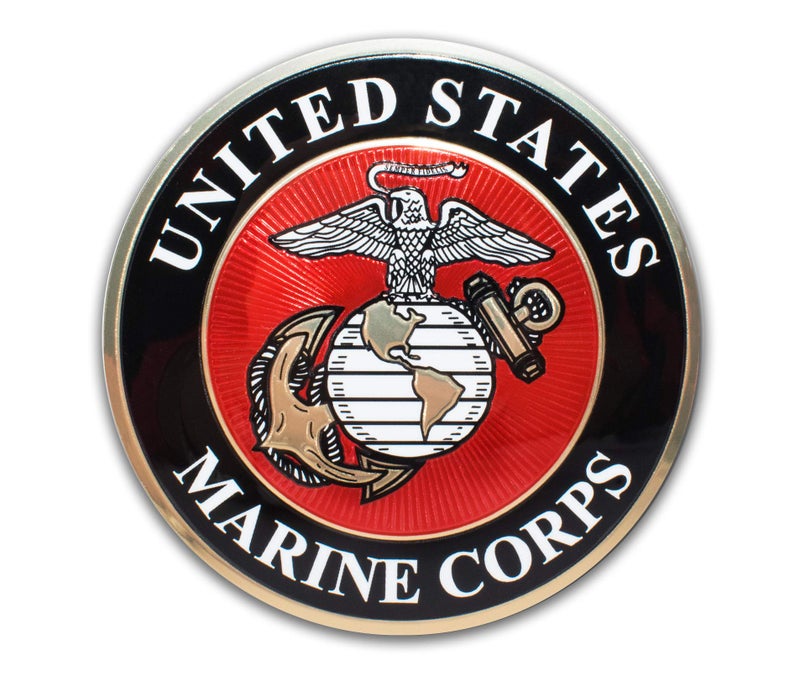 Elektroplate Premium United States Marine Corps USMC Eagle 3D Decal Sticker