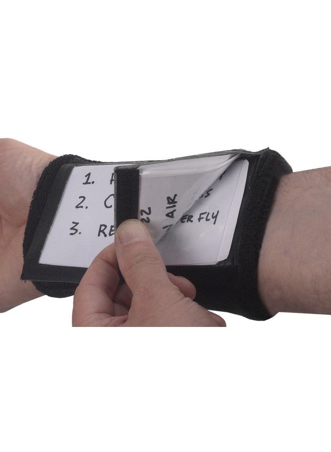 Markwort Three Window Play Card Holder Wristband Black - Image 2
