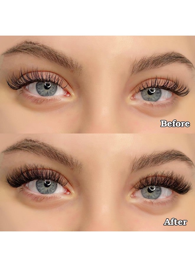 wiwoseo Mink Lashes Eyelashes Natural Fluffy Faux Mink Lashes 3D Thick Volume D Curl Wispy Eyelashes That Look Like Extensions Fake Eyelashes 10 Pairs Pack Wiwoseo - Image 3