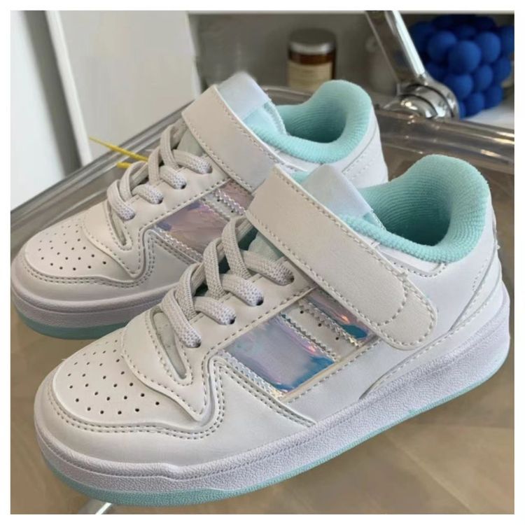 Brand Forum C Casual Board Shoes For Boys And Girls Velcro All-Match Sports Dexun Shoes - Image 1