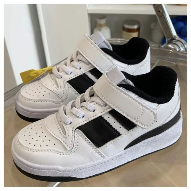 Brand Forum C Casual Board Shoes For Boys And Girls Velcro All-Match Sports Dexun Shoes - Image 4