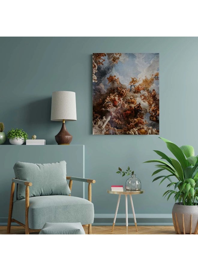 Walliv Historical Renaissance Artwork Canvas Painting For Walls 75x113 cm.  - Image 1