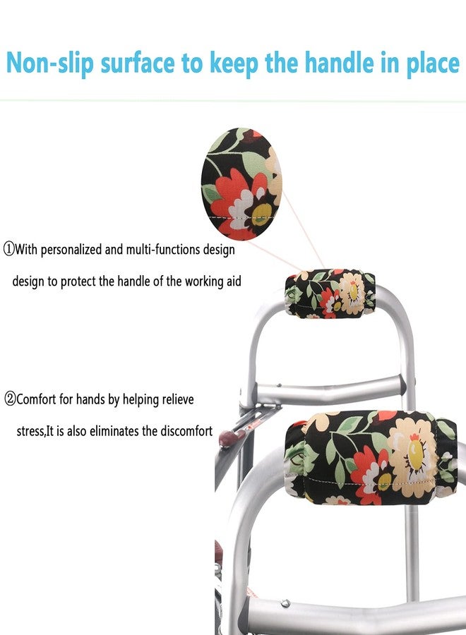 AMISTOLOLO Walker Grip for Adult Soft Cushion Padding for Folding Rolling Universal pad Walker Padded Hand Grip Covers Walker Grips Soft Cushion Hand for Walking Universal Walker Hand Grip Covers 05 - Image 3