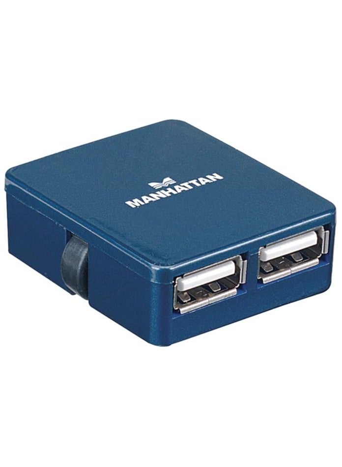 Manhattan Hi-Speed USB Micro Hub 4 Ports, Bus Power 160605 - Image 2