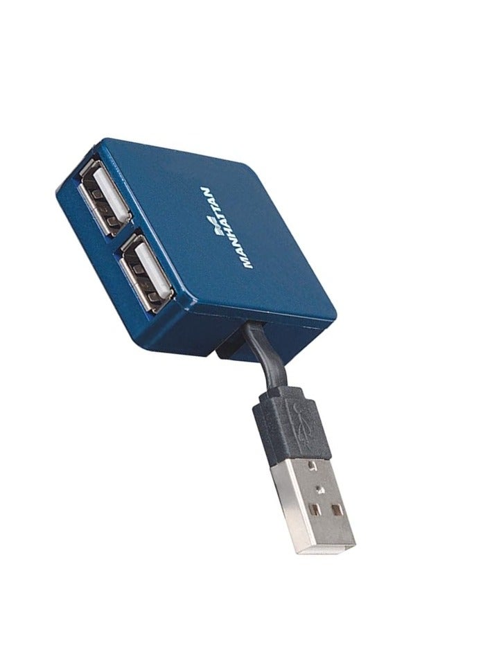 Manhattan Hi-Speed USB Micro Hub 4 Ports, Bus Power 160605 - Image 1