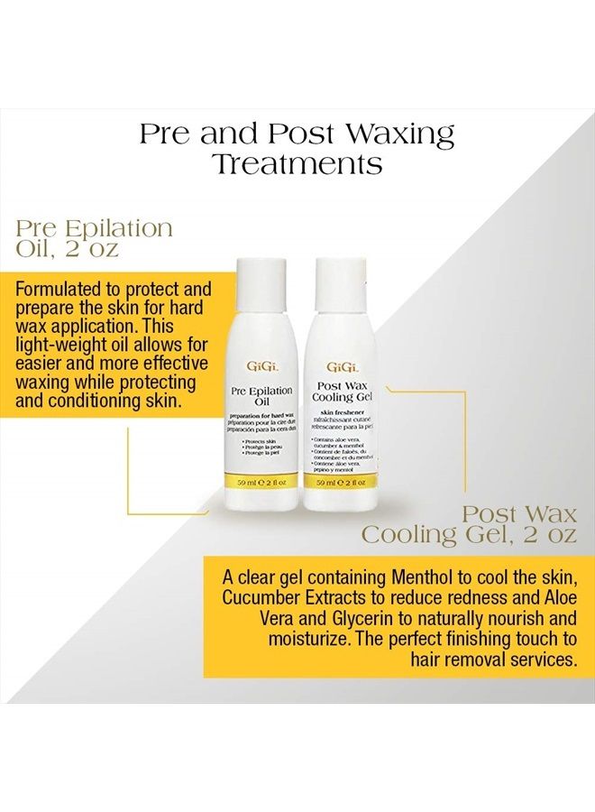 GiGi Brazilian Hair Removal Waxing Kit, Professional-Grade Waxing Essentials for Bikini Body Hair Removal, Strip-free Hard Wax Formula, for Coarse Hairs on Delicate Areas, Suitable for Sensitive Skin - Image 5
