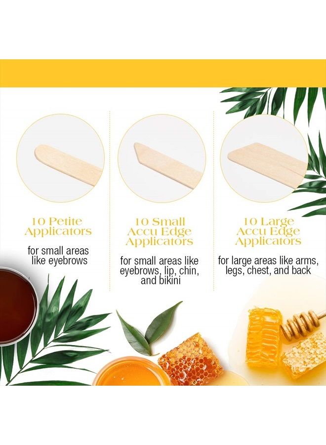 GiGi Brazilian Hair Removal Waxing Kit, Professional-Grade Waxing Essentials for Bikini Body Hair Removal, Strip-free Hard Wax Formula, for Coarse Hairs on Delicate Areas, Suitable for Sensitive Skin - Image 3