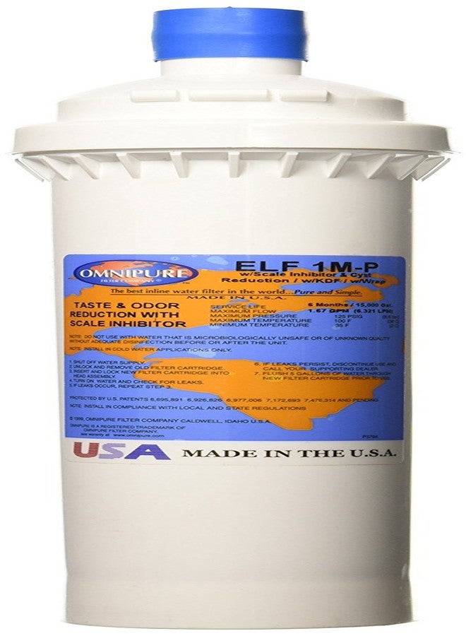 أومني بيور فلتر مياه Omnipure ELF-1ML-P، أبيض - Image 1