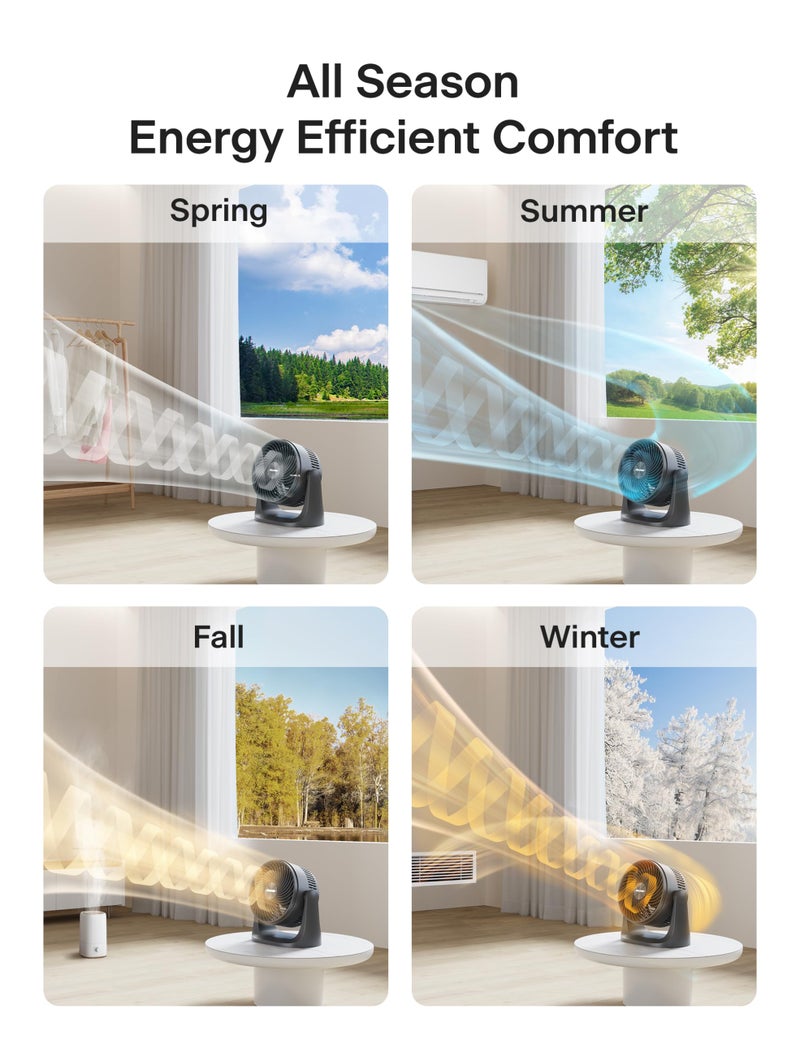 PELONIS 3 Speed Small Room Air Circulator Fan with 7-inch Blade, Table Fan with 100° Adjustable Head Tilt - Desktop Fan for Bedroom,Dorm and Office - Ventilador for Air Conditioner and Heater, Black - Image 5