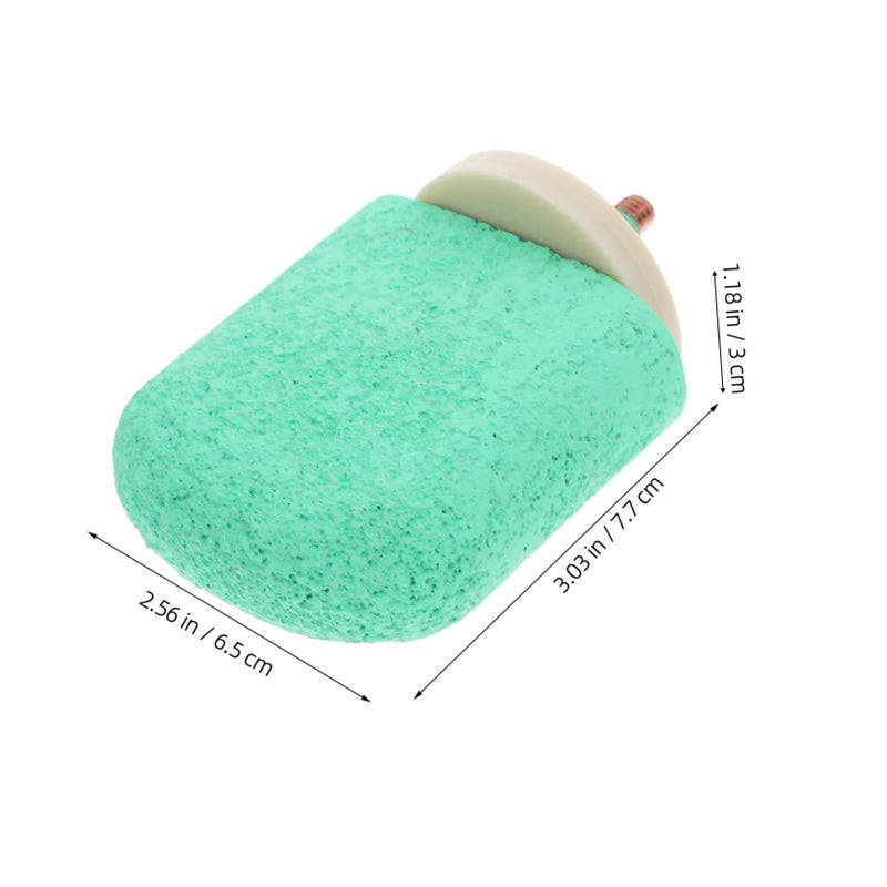 Rough Surfaced Parakeet Perch Stand Bird Cage Accessory With Paw Grinding Stick - Image 3