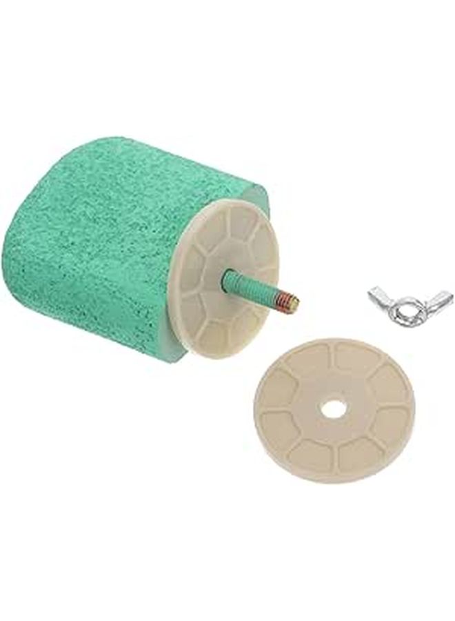 Rough Surfaced Parakeet Perch Stand Bird Cage Accessory With Paw Grinding Stick - Image 1