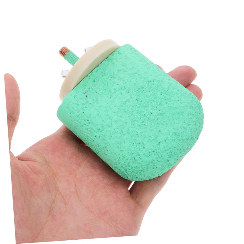 Rough Surfaced Parakeet Perch Stand Bird Cage Accessory With Paw Grinding Stick - Image 4