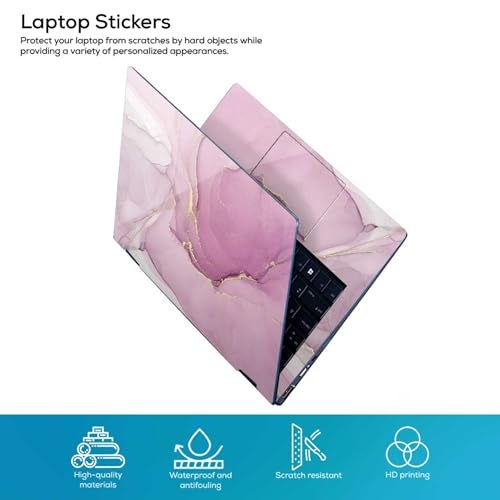 Inkykart DSGN 12 Full Body Laptop Skin Bubble-Free| Laminated| Removable| HD Quality Sticker for Laptops Upto 15.6 Inches Compatible with Hp/Dell/Acer/Lenovo/Asus etc. - Image 2