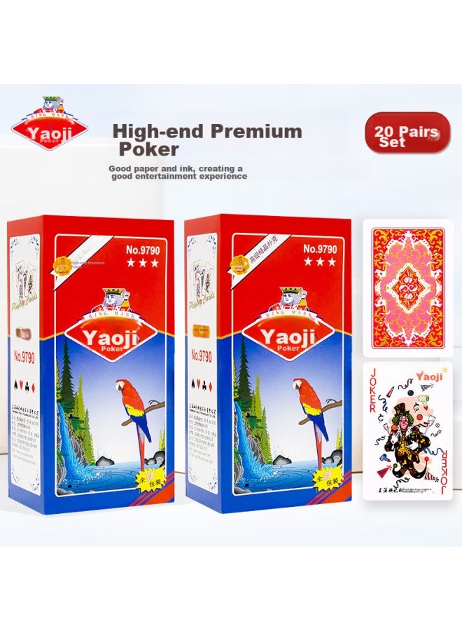 Yaoji Playing Cards Cards, Doudizhu Cards, Adult Thickened Creative Playing Cards, 9790 - Image 1