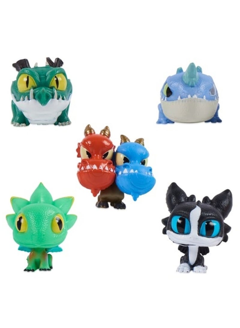 DreamWorks Dragons: The Nine Realms - Crystal Realm Collectible Dragons Figure -Styles Vary - Image 3