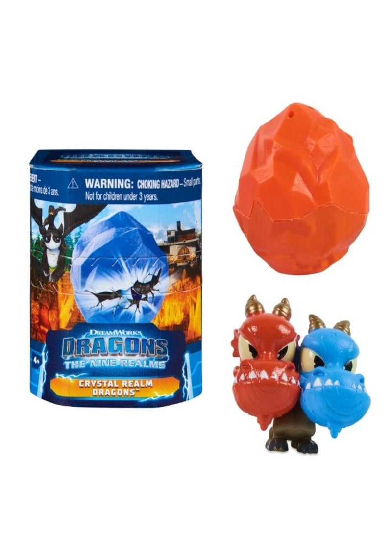 DreamWorks Dragons: The Nine Realms - Crystal Realm Collectible Dragons Figure -Styles Vary - Image 1