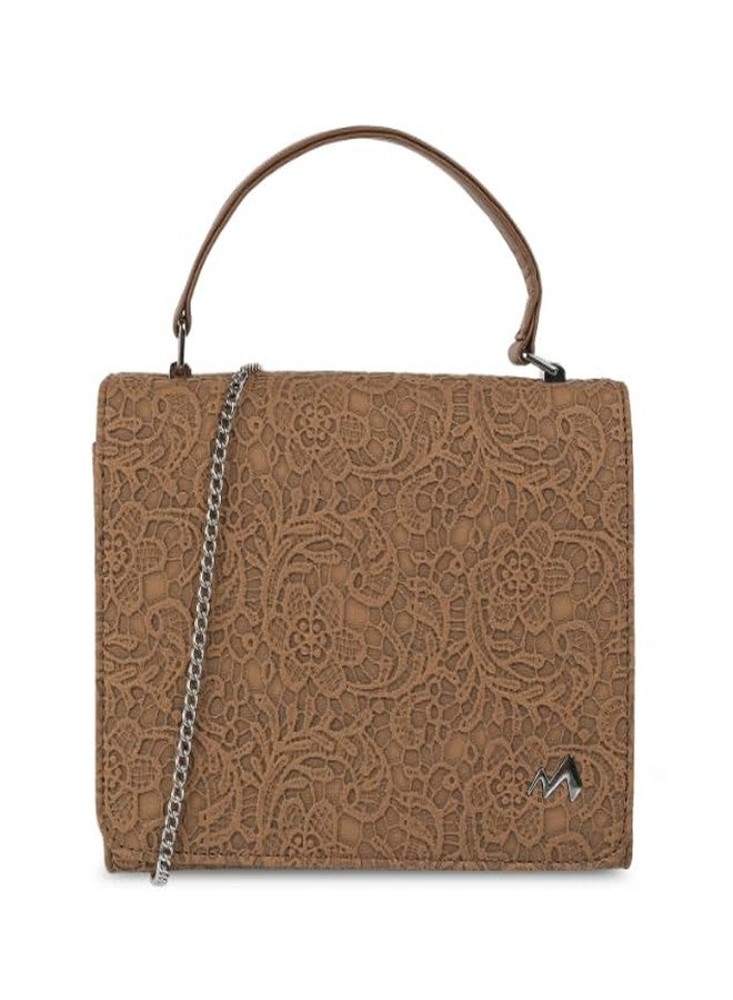 Metro Women Brown Evening Bag (230-7203) - Image 1