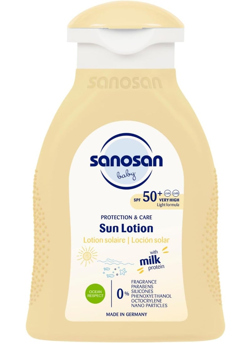 سانوسان لوشن واقي شمس للأطفال بعامل حماية SPF50+ بحجم 100 مل - Image 1