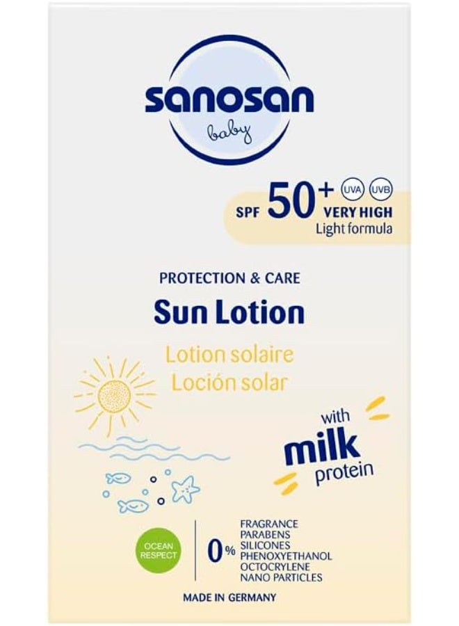 سانوسان لوشن واقي شمس للأطفال بعامل حماية SPF50+ بحجم 100 مل - Image 2