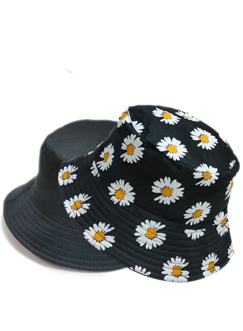 Double face Fisherman Hat For Women Men Portable Folding Hat Spring Summer Fashion Outdoor Sunshade Hat - Image 1