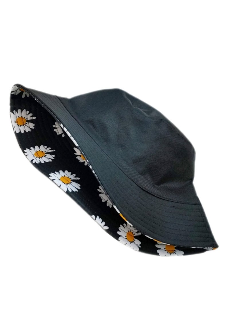 Double face Fisherman Hat For Women Men Portable Folding Hat Spring Summer Fashion Outdoor Sunshade Hat - Image 2